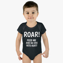 Load image into Gallery viewer, Feed Me - Black Onsie