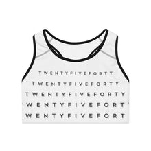 Load image into Gallery viewer, TwentyFiveForty Logo Sports Bra