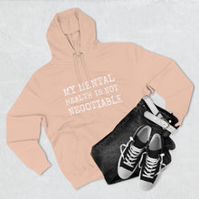 Load image into Gallery viewer, Mental Health Not Negotiable - Unisex EcoSmart® Pullover Hoodie