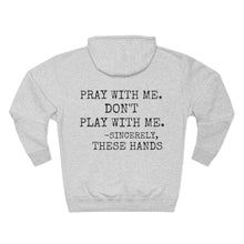 Load image into Gallery viewer, Pray with Me Don't Play With Me - Unisex EcoSmart® Hoodie
