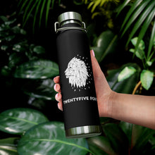 Load image into Gallery viewer, TwentyFiveForty Black Vacuum Insulated Bottle