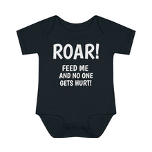 Load image into Gallery viewer, Feed Me - Black Onsie