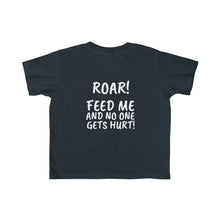 Load image into Gallery viewer, Feed Me! Kid's Fine Jersey Tee (dark tees)