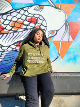 Load image into Gallery viewer, Mental Health Not Negotiable - Unisex EcoSmart® Pullover Hoodie