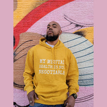 Load image into Gallery viewer, Mental Health Not Negotiable - Unisex EcoSmart® Pullover Hoodie