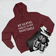 Load image into Gallery viewer, Mental Health Not Negotiable - Unisex EcoSmart® Pullover Hoodie