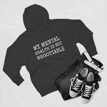 Load image into Gallery viewer, Mental Health Not Negotiable - Unisex EcoSmart® Pullover Hoodie