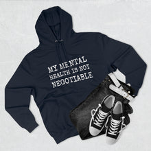 Load image into Gallery viewer, Mental Health Not Negotiable - Unisex EcoSmart® Pullover Hoodie