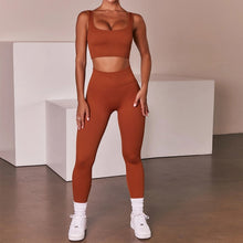 Load image into Gallery viewer, Casual Two Piece Set Yoga Pants Set