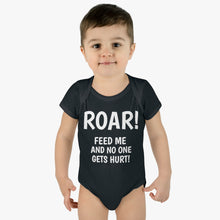 Load image into Gallery viewer, Feed Me - Black Onsie
