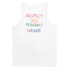 Load image into Gallery viewer, Respect My Pronouns Tank -She/Her
